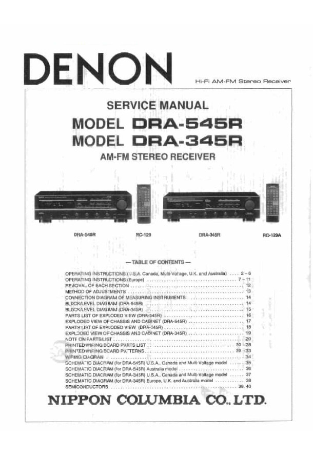 DRA-545R, DRA-345R